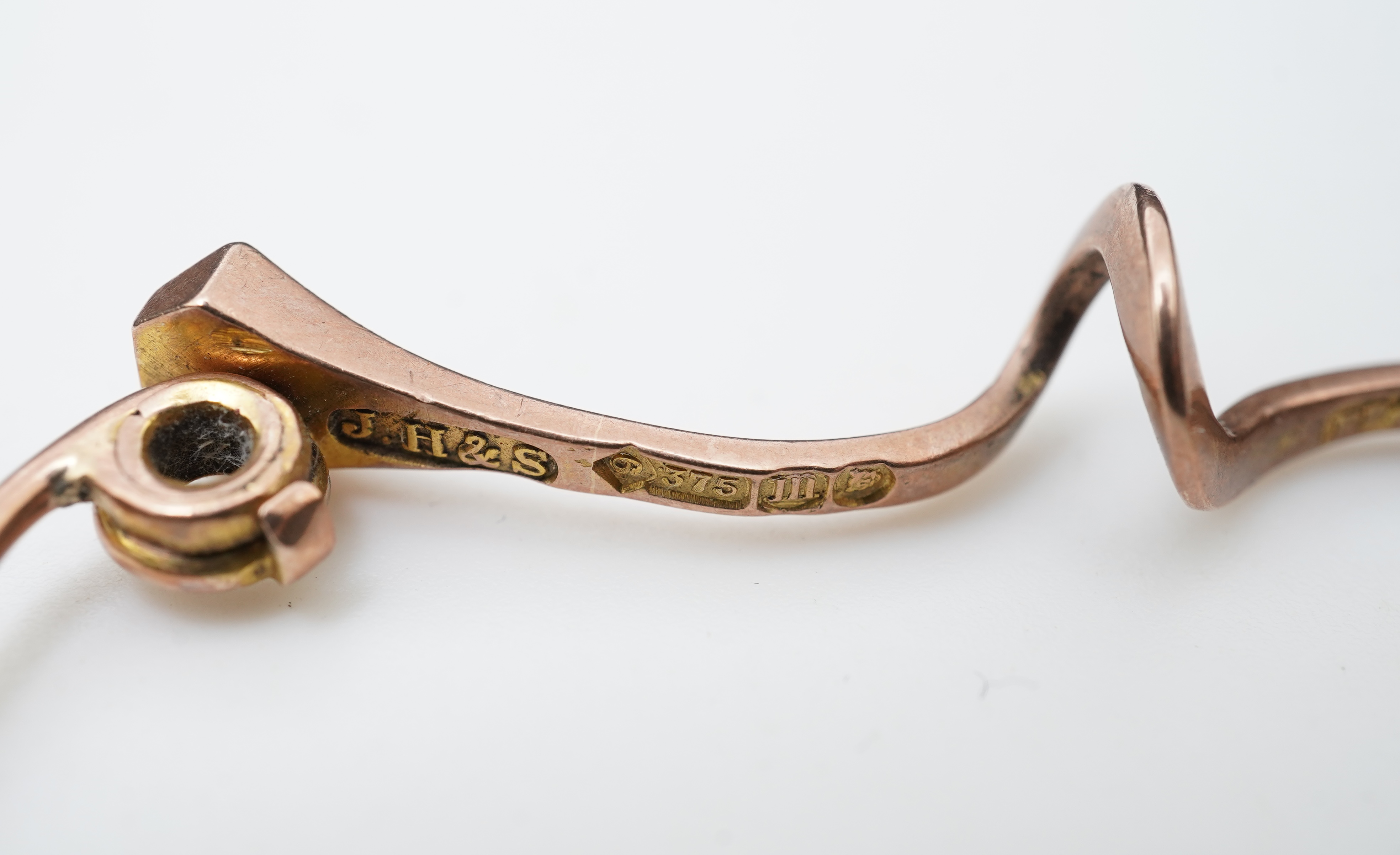 Three bar brooches, late 19th century